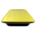 thumbnail image 3 of Handi-Foil Full-Size Deep Premium Black & Gold Aluminum Steam Table Pan w/Lid (pack of 10), 3 of 6