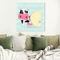 thumbnail image 2 of Wynwood Studio 'Letter C' Animals Wall Art Canvas Print - Green, Yellow, 30" x 30", 2 of 2