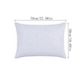 thumbnail image 3 of MMJ Pillow Cover Soft Plush Decorative Cushion Case Contemporary Home Decor for Sofa Bed Living Room 27.56x19.69in, 3 of 6