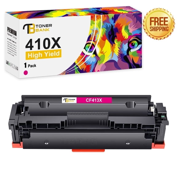 410A Toner Cartridges 410A 410X CF410A CF410X M477fnw Color Laserjet Pro MFP M477fdn M452dn M477fdw M452nw M452dw M377dw M477 M452 Printer Ink (1 Pack)