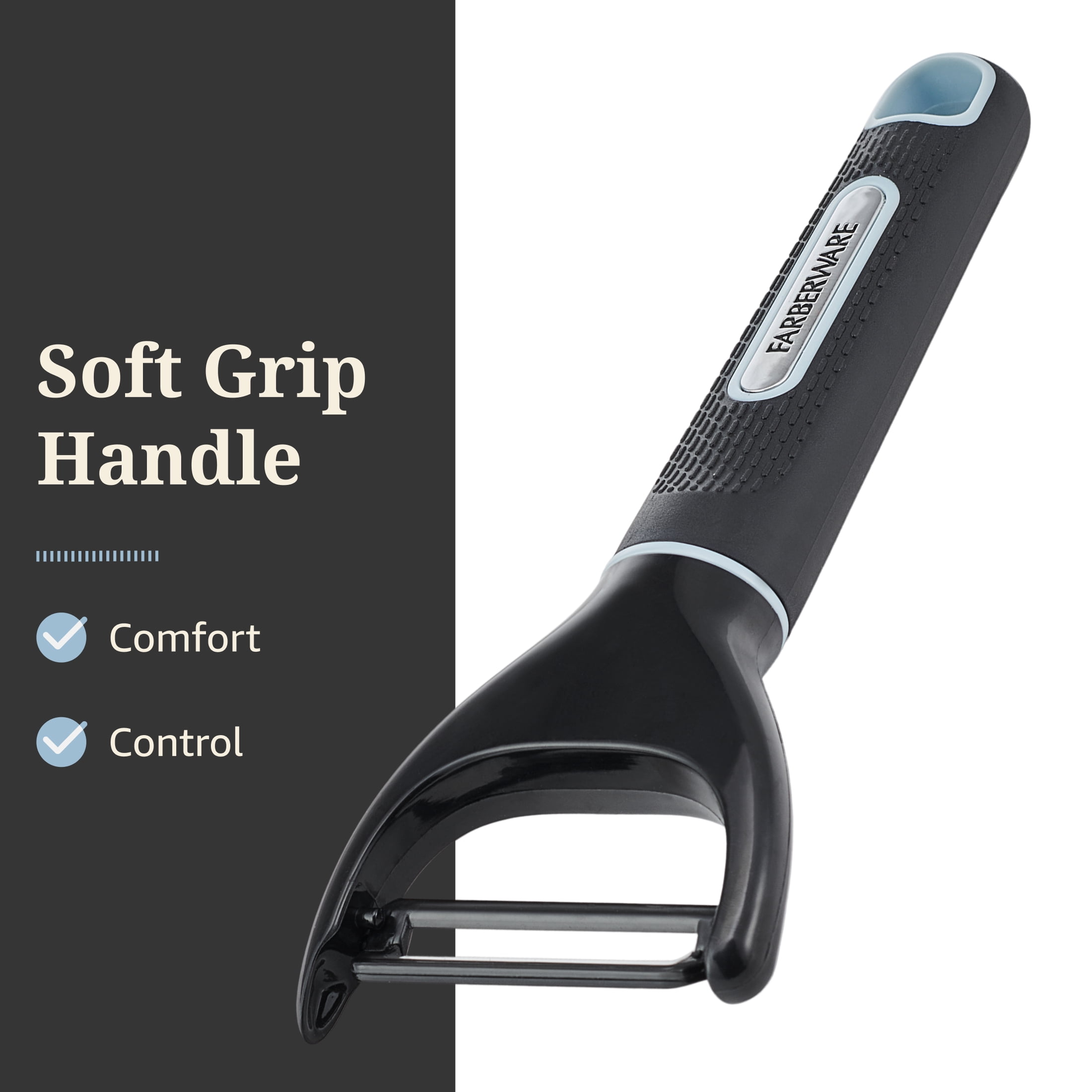 Farberware Soft Grips Ceramic Blade Y Peeler