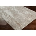 thumbnail image 4 of Mark&Day Area Rugs, 7x9 GRAF Modern Abstract Marble Beige Area Rug, Ivory Grey Tan Marble Swirl Carpet for Living Room, Bedroom or Kitchen (6'7" x 9'), 4 of 7