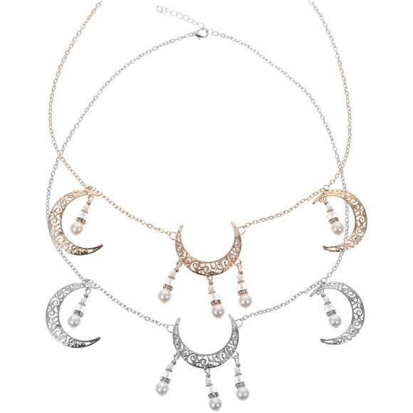 NUOLUX 2Ud Para Con Cristal Lunar Estilo Bohemio Accesorio Decorativo Para Eventos