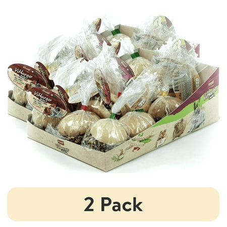 (2 pack) A&E Cage Co Smakers Small Animal Vitaburger Treats, 12 Count Display