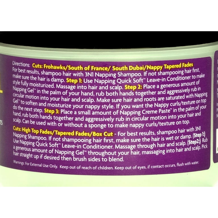 Nappy Styles Napping Crème Paste with Shea Butter, Coconut Oil