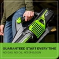 thumbnail image 6 of Greenworks Pro 80V (170mph / 730 CFM) Brushless Cordless Axial Blower BL80L02, Tool Only, Not Including Battery or Charger, 6 of 14