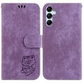 thumbnail image 2 of Compatible with Samsung Galaxy M14 5G Embossed Cute Tiger Flip Folio Wallet Case Card Pocket Holder Cover, 2 of 5