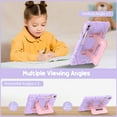 thumbnail image 6 of Fintie Case for Samsung Galaxy Tab S10 Lite/ S10 FE/ S9 FE 10.9 Inch/Tab S9 11 Inch, Fully-Body Rugged Heavy Duty Shockproof Protective Case with Kickstand & Shoulder Strap for Kids, Purple, 6 of 11