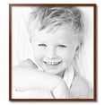 thumbnail image 2 of ArtToFrames 25" x 28" Walnut Picture Frame, 25x28 inch Brown Wood Poster Frame (WOM-4215),  Pack, 2 of 8