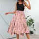 thumbnail image 1 of WILLBEST Vestido De Verano Para Mujer, Informal, Fluido, Floral, Elegante, Chaleco Largo, 1 of 3