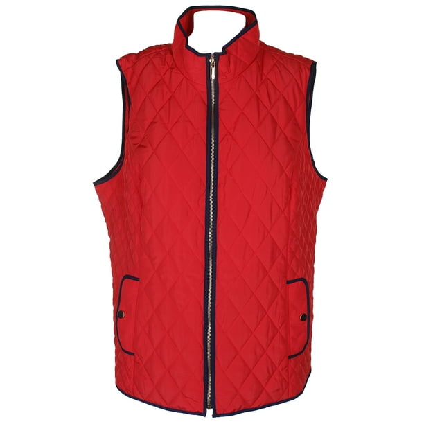 Download CharterClub - Charter Club Orange Navy Trim Quilted Full ...