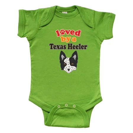 

Inktastic Texas Heeler Dog Gift Baby Boy or Baby Girl Bodysuit