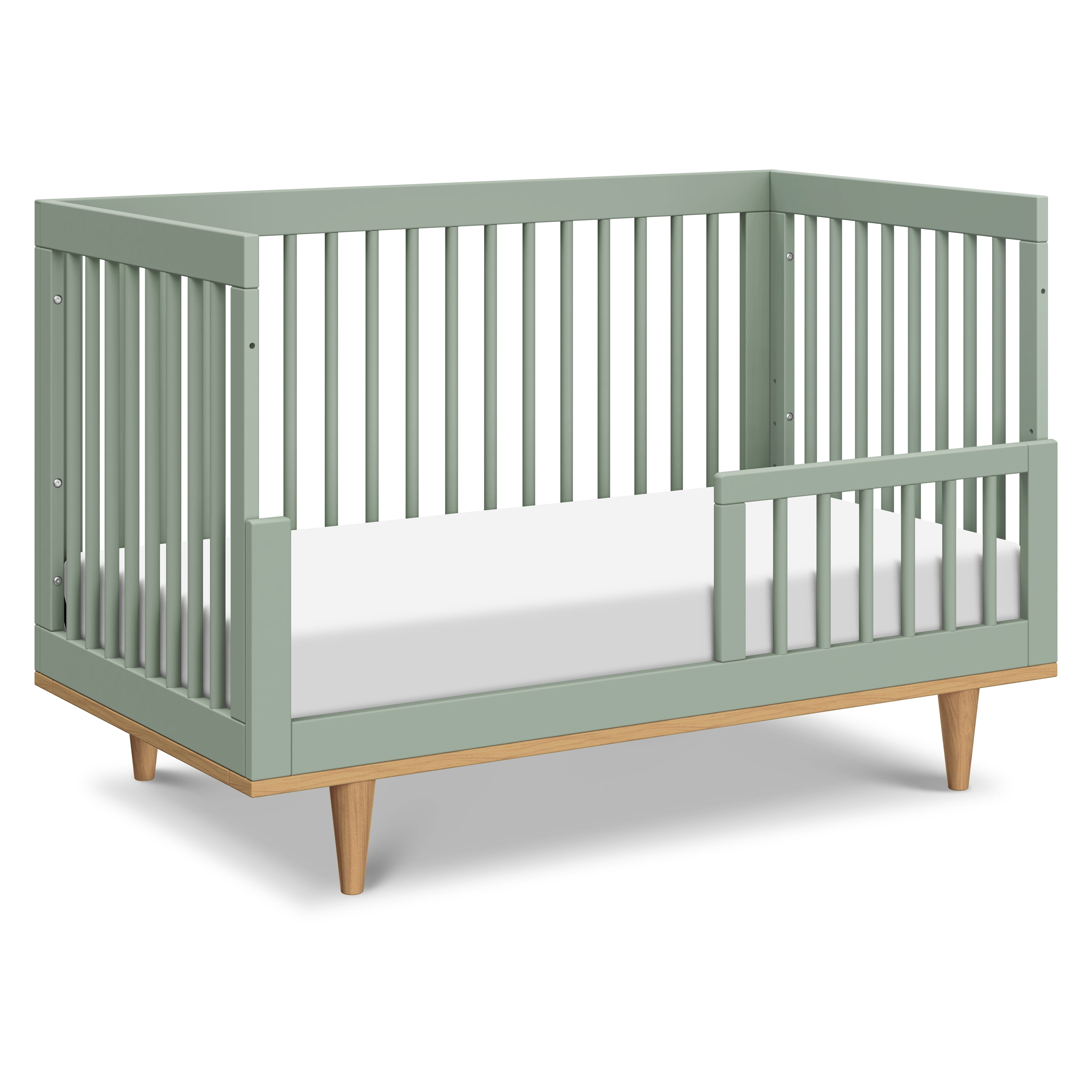daVinci Marley 3-In-1 Convertible Crib in Light Sage and Honey
