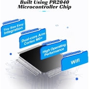 Raspberry Pi Pico W : WiFi Wireless Bluetooth Single Board Computer