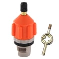 thumbnail image 1 of FLhrweasw Adaptador Válvula Aire SUP Convertidor Bomba Paletas Repuesto Nylon (naranja), 1 of 6