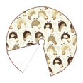 thumbnail image 2 of KLL Chicken Cartoon Christmas Tree Skirt 36" ,Party Decorations Farmhouse for Christmas Decorations Holiday Party, 2 of 6