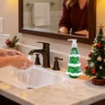 thumbnail image 4 of TIELUTT Snowman Santa and Decorative Fillable Soap Dispenser Suitable For Kitchen Towel Rack for Door Beach Towels Oversized Paper Towels Holder Standing Towel Racks for Bathroom Toddler Beach Towel, 4 of 5