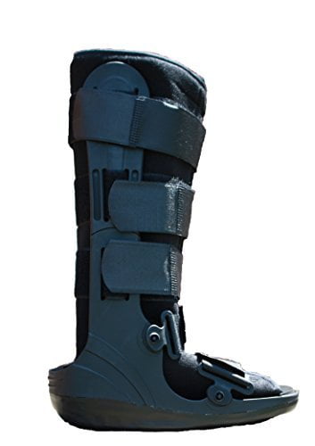 Cam Walker Fracture Boot Walk Cast Ankle Sprain (Large) - Walmart.com ...