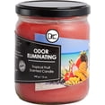 thumbnail image 2 of UYGDUY-Tropical Fruit Odor Eliminating Highly Fragranced Candle - Eliminates 95% of Pet, Smoke, Food, and Other Smells Quickly - Up to 80 Hour Burn time - 12 Ounce Premium Soy Blend, 2 of 3