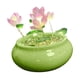 thumbnail image 1 of Luz de noche de loto, adorno de flor de loto, lámpara de mesa minimalista para interiores, lámpara de mesita de noche para mujeres, niñas, gabinete,, 1 of 9