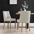 thumbnail image 2 of New Paris Fabric Chair, Rice, 2 of 11