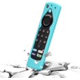 thumbnail image 3 of ZHAOCHENG (Azul neón) 2021 Funda protectora para Alexa Voice Remote (3.ª generación), Fire TV Stick 4K, Fire TV Stick 4K Max Funda protectora de silicona antideslizante, relámpago y a prueba de golpes, 3 of 4
