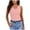 Pink A1, variant on Lace Tank Tops for Women Basic Camisoles Undershirts Summer Sleeveless Slim Ribbed Cami Tops Going out Tees