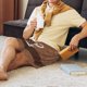 thumbnail image 5 of Fotbe Coffee Cafe Cup Pantalones Cortos de Pijama para Hombre, Ropa de Dormir, Pantalones de Pijama Cortos para Hombre-X-Large, 5 of 6