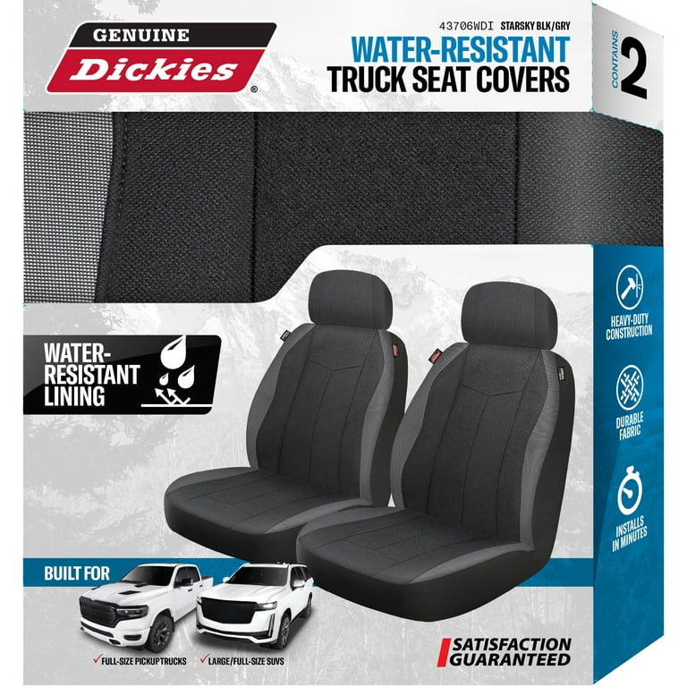 Genuine Dickies 2-Piece Black-Gray Durasport Starsky Vegan Leather