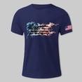 thumbnail image 6 of KPOPLK 250 Years America Anniversary 250th Independence Day USA T-Shirt Independence Day T-shirt 100% Pure Cotton Gift for Men Women Dad Mom Friends（Dark BlueM）, 6 of 8