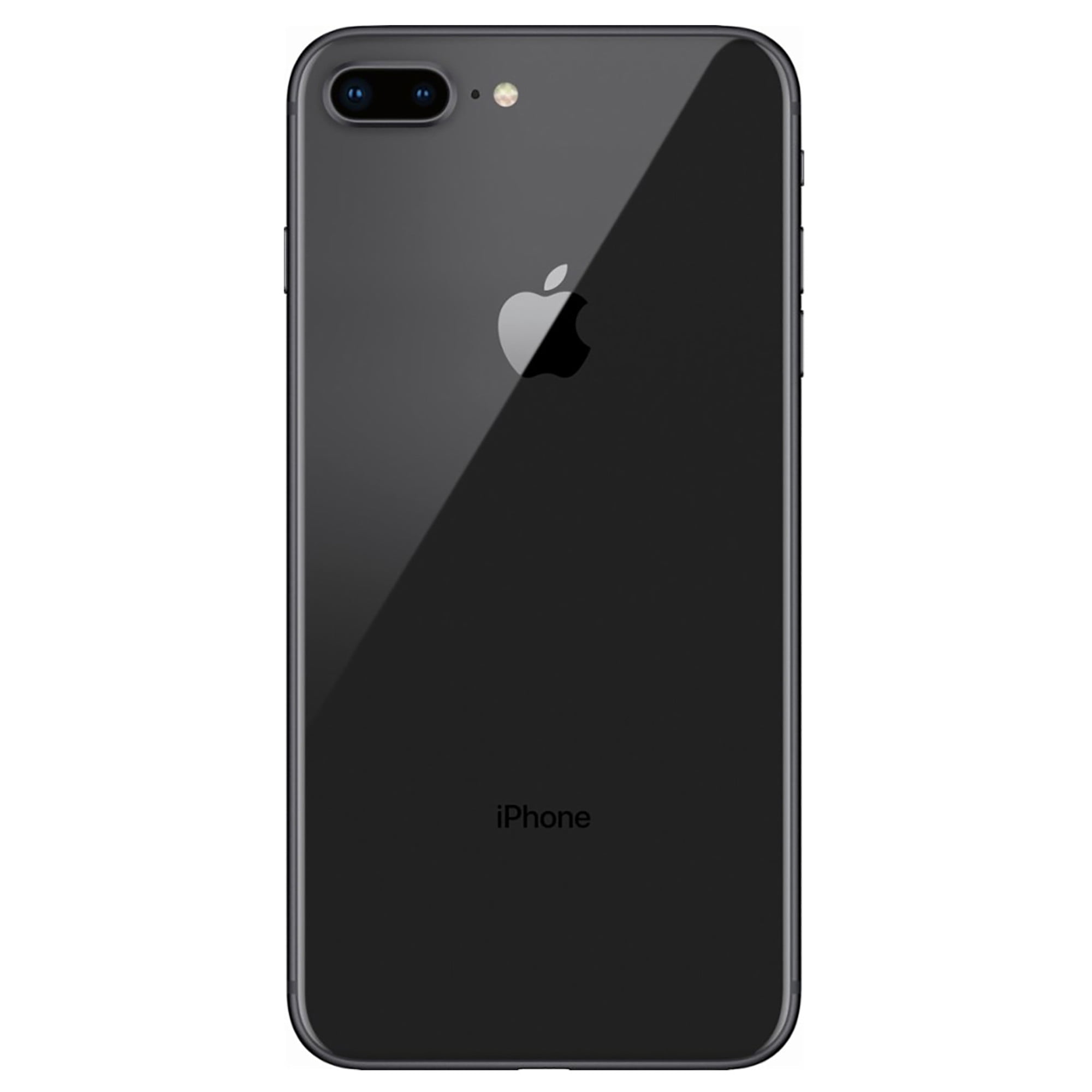 Apple iPhone 8 Plus 256GB Space Gray Fully Unlocked (Verizon + AT&T +  T-Mobile + Sprint) Smartphone - Grade B Used
