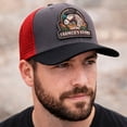 thumbnail image 5 of KNITE Gorra Farmer Horse Black Trucker Hombre Ajustable Estilo Rancho Caballo, 5 of 5