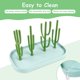 thumbnail image 5 of Escurreplatos ABS - Forma de cactus - para biberones, cubiertos, chupetes, collares, pendientes, anillos, tazas, 5 of 5