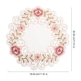 thumbnail image 3 of Tapis de Table Résistant à la Chaleur Vaisselle Coussin Anti-Brûlure Napperon Napperon à Fleurs, 3 of 8