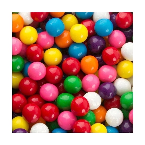 Assorted ½" Dubble Bubble Candy Gumballs – 2 Pounds Approx.250