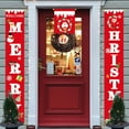 thumbnail image 1 of Christmas Decorations Merry Christmas Banner Xmas Porch Door Sign Welcome Banner For Indoor Outdoor Wall Christmas Decorations Indoor Outdoor, 1 of 4
