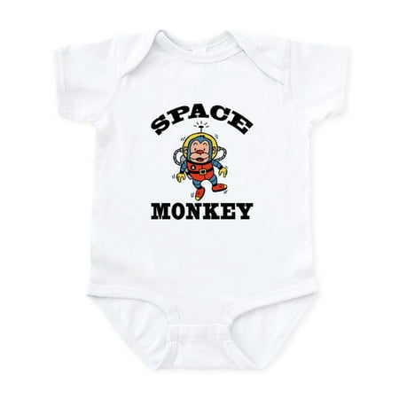 

CafePress - Space Monkey Infant Creeper - Baby Light Bodysuit Size Newborn - 24 Months