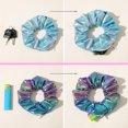 thumbnail image 4 of 8 Piezas De Gomas Para El Cabello, Bandas Elásticas Metálicas Para El Cabello, Bandas Para El Cabello, Cintas Para El Cabello Suaves, Cuerd Sunnimix scrunchie para mujer, 4 of 8