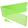 thumbnail image 1 of HAMPPLIES 1Set Plastic Braille Writing Plate and Stylus Green Portable Board for Braille Use, 1 of 8