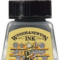 Winsor & Newton Drawing Ink, .5 oz. Bottle, Silver