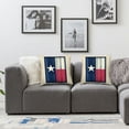 thumbnail image 2 of nygtbtfer Pillow Covers  Flag of Texas Pillowcase Decorative Outdoor Throw Pillow Covers Summer Decorations for Home White, 2 of 7