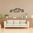 thumbnail image 5 of Large Corvette Silhouette Metal Wall Art - Unique American Sport Car Wall Decor, Corvette Sign, American Sport Car, Wall Art Art Indoor Outdoor Wall Hanging, Gift for Boyfriend (A,15.74x3.93inch), 5 of 5