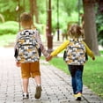 thumbnail image 6 of ALAZA Cute Doodle Cats Mini Backpack School Bookbag Age 3-7 Small, 6 of 7
