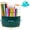 Green, variant on SAYEEC White 5-Slot Rotating Pen Holder with Adjustable Phone Stand, Desk Organizer for Office, Vanity & Bathroom