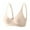 Beige, variant on Daznico Women's Seamless Jelly Strap No Wire Comfort Bra - Breathable Support Push Up Minimizer Soft Cup Small Size Bralette,Size 3XL