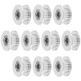 thumbnail image 1 of KALLORY 10PCS Timing Gears Aluminum Silver for High-reduction Drive Applications, 1 of 7