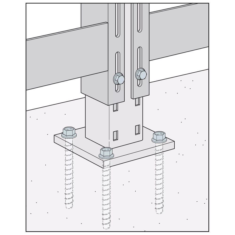 Simpson Strong-Tie Simpson Strong-Tie Titen HD Carbon Steel Concrete Screw Anchor