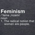thumbnail image 3 of CafePress - Feminism Definition Dark - Womens Hooded Shirt, 3 of 3