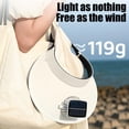 thumbnail image 2 of Sun Protection Hat With Solar-Powered And USB Rechargeable Fan For Adults Outdoor Use 10.24 in Brim Diameter, 2 of 6