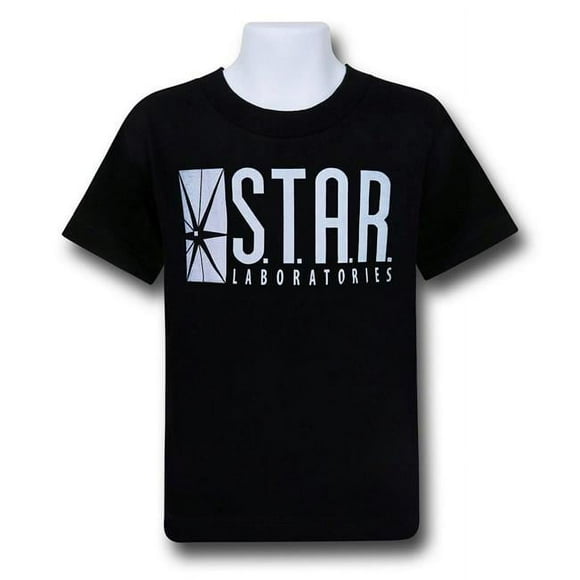Flash tsflshstrkids4 Flash Star Labs Kids T-Shirt - Juvenile 4